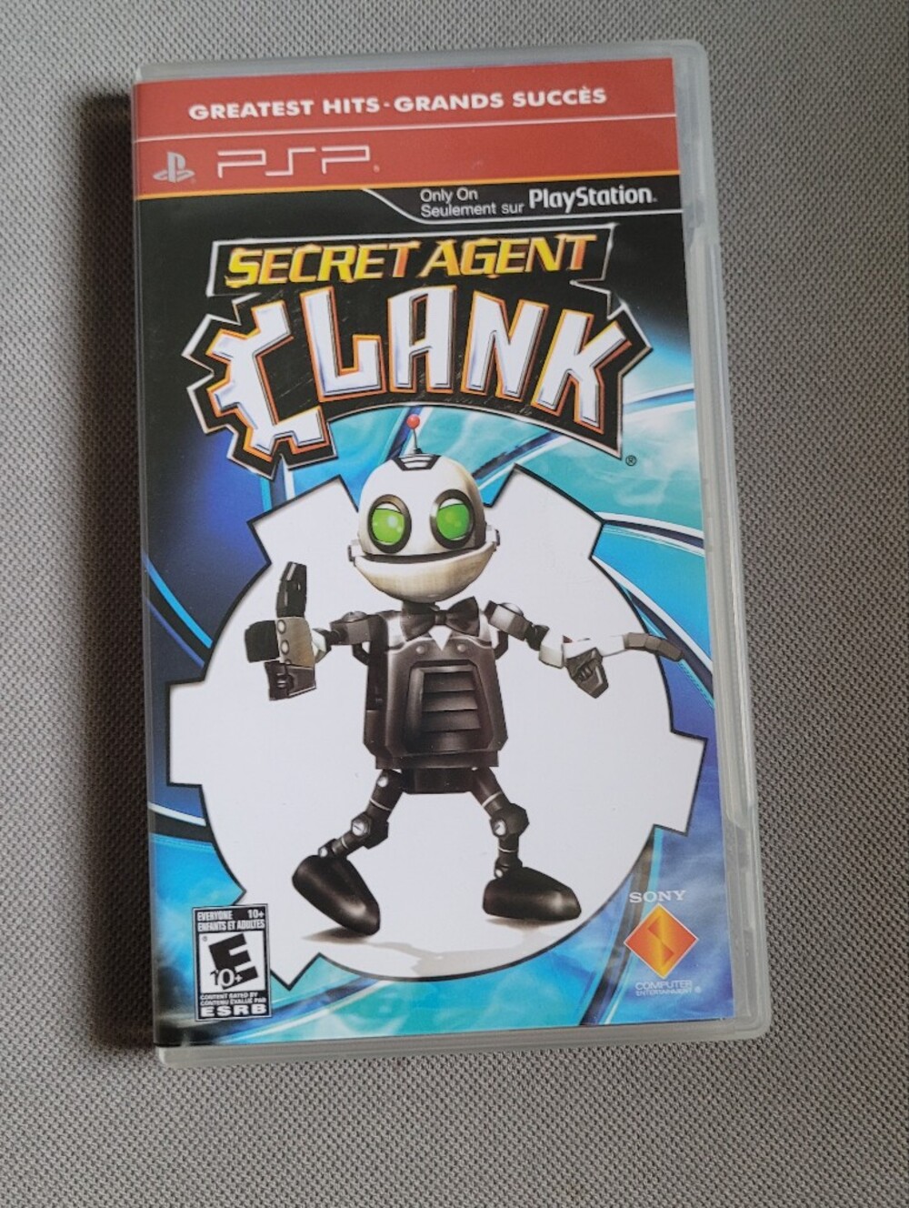 Secret Agent Clank Video Game, Case and Manual included